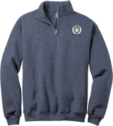 NJ Jets NuBlend 1/4-Zip Cadet Collar Sweatshirt