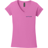 Servbank Softstyle Ladies Fit V-Neck T-Shirt