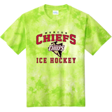 Mercer Chiefs Youth Crystal Tie-Dye Tee